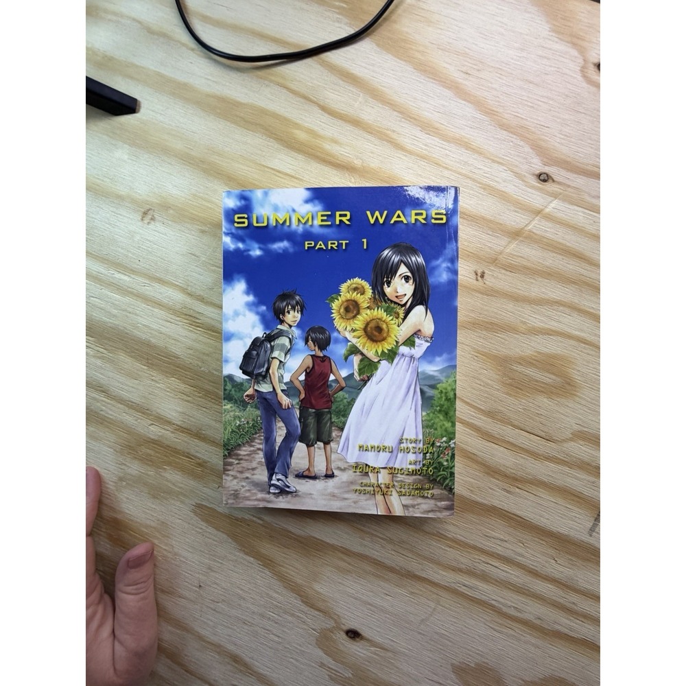 Summer Wars Part 1 Manga Mamoru Hosoda Vertical Inc English Graphic Novel